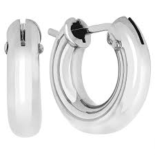 We did not find results for: Roberto Coin Perfect White Gold Small Round Hoop Earrings Borsheims