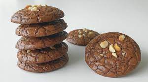 Inilah keistimewaan brownies cookies yang menjadikannya antara biskut raya yang menjadi kegilaan ramai. Brownies Cookies Recipe Resepi Biskut Raya Brownies Youtube