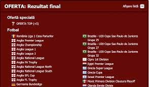 Colegele noastre te așteaptă în agenții cu sfaturi și ponturi, unul și unul. Casa Pariurilor Oferta Fotbal Azi Si Toata Saptamana Oferte In Tenis Oferta Zilei Completa