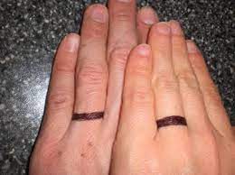Hawaiian Wedding Ring Tattoo