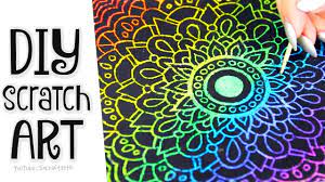 This does make a bit of a mess, so you might want to do this on a newspaper covered table or on an easily wipeable surface! Diy Scratch Off Art Phone Case Mandala Card How To Socraftastic Youtube