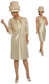 Donna Vinci 11784 Silk Look Dress With Long Jacket In Guipure Lace Design