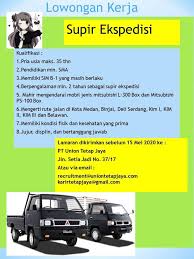 Oleh karena itu, estimasi pengiriman barang dari jakarta ke bandar lampung adalah 4 sampai dengan 5. Loker Ekspedisi Supir Terbaru Cari Kerja
