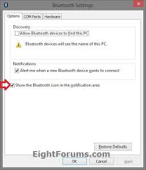 Alternatively, you can turn bluetooth on and off quickly by opening up the action center (hit win+a or click the action center icon on the system tray). Bluetooth Notification Icon Turn On Or Off In Windows Windows 8 Help Forums