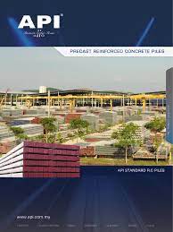 Api precast marketing sdn bhd. Api Standard R C Piles Pdf
