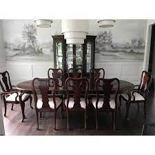 26 3/4 included two 2 combination face leaves seats 6; Thomasville Collector S Cherry Dining Set Chairish