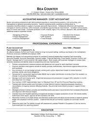 Senior Accountant Resume Sample Job Accounting Accountant Resume Resume Objective Statement Resume Examples