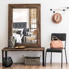 Miroir En Bois Recycle 90x120 Namibie Maisons Du Monde