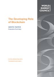 Blockchain and cryptocurrency the transaction is why is crypto almost immediately by the whole network. The Developing Role Of Blockchain World Energy Council