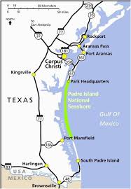 South Padre Island Map Texas Secretmuseum