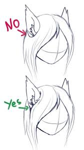 Pin By Alex Wallace The Edge Lord Wan On Art Ideas Drawing Hair Tutorial Furry Drawing Anime Drawings Tutorials