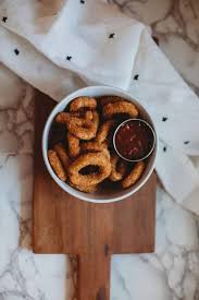 Coat the rings in the panko mixture. Frozen Onion Rings In Airfryer Air Fryer Recipes Reviews Airfrying Net