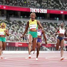 Jamaican women sweep 100m dash in tokyo. Qkq66decz2pvxm