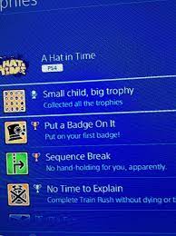 Just Got A Hat In Time Platinum Trophy Now We Wait For Dlc On Consoles If It Ever Comes Out Ahatintime