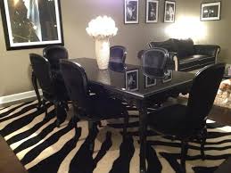 French Carved Dining Table 6 Chairs Black Black Dining Room Sets Black Dining Room Glass Dining Room Table