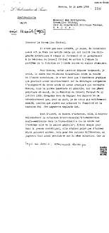 Dernières décisions du gouvernement suisse, conférences de presse du conseil fédéral. Omnia Zorin Valerian Aleksandrovic 1902 1986 Dodis Ch P11993