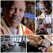 The harsh reality of the other side of boxing, away from the dream of  retiring with a good stack of cash. Joe Frazier's final days were spent  living in a small room