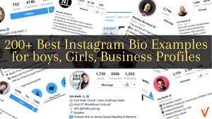 Here are a few ideas of angles you can take to come up with the perfect headline for you. 200 Instagram Bio Examples You Can Copy And Paste Best Good Cute Clever Creative Ig Bio Ideas 2020 Version Weekly