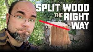 Splitting Out Wooden Spoons