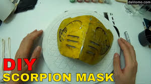 Mk11 reptile locations guide shows you where to find reptile spawns in the krypt in mortal kombat 11, so you can farm soul fragments quickly and easily. Diy Mortal Kombat Scorpion Mask Cardboard Cosplay Youtube