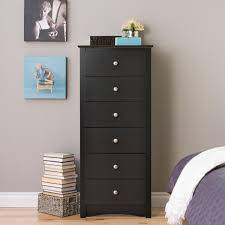 Simple designs and exquisite workmanship are hallmarks of our dressers and ensure that they will remain stylish and functional for decades. Sonoma Tall 6 Drawer Dresser Black Walmart Com Walmart Com