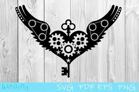 Download Clip Art Heart Svg Paper Cut Mandala Svg Heart Steampunk Steampunk Heart Vector Mandala Heart Svg Heart Cut File Steampunk Heart Svg Art Collectibles