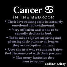 Many will be uncomfortable with the idea of physical intimacy unless they possess at least some degree of emotional involvement with their sexual partner. Cancer Zodiac Love Memes Viral Memes