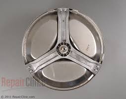 You don't have to replace the complete spin basket with the spider attached,(ref#11), in the duet sports. My Sears Front Loader Washer About 10 Yrs Old Suddenly Started Making A Banging Sound Only When In Goes Into The