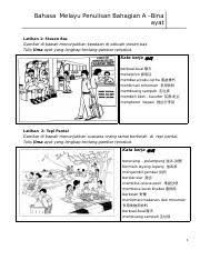 Taman rekreasi ini buka setiap hari. Gambar Gambar Bahasa Melayu Penulisan Bahagian A U2013bina Ayat Latihan 1 Stesen Bas Gambar Di Bawah Menunjukkan Keadaan Di Sebuah Stesen Bas Course Hero