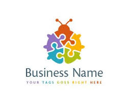 Photo puzzle fun is a freeware to make your own jigsaw puzzle. Puzzle Ladybug Logo Ladybug Logo Puzzle Logo Design Puzzle Logo