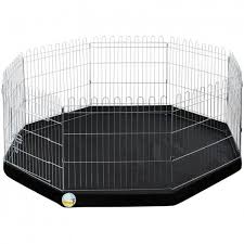Pet Playpen With Floor Mat Medium In 2020 Dog Playpen Dog Playpen Indoor Pet Playpens