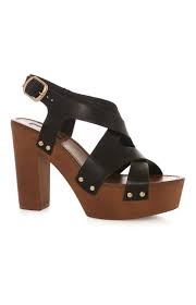 Black Wood Heel Sandal Wood Heel Heels Sandals Heels
