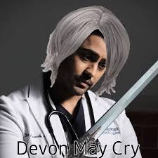 A bad photoshop for a bad joke : r/DevilMayCry
