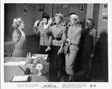 Never Wave at a WAC 1953 8x10 inch original photo Rosalind Russell Paul  Douglas - Moviemarket