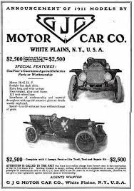 1901 G J G Automobile Advertisement Classic Cars Chevy Automobile Advertising Car Advertising