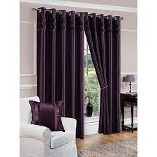 Free delivery on made to measure curtains & blinds. Denver Faux Silk Fully Lined Aubergine Purple Eyelet Curtains Aubergine Eyelets Purple Eyelet Curtains Curtains Curtains With Blinds