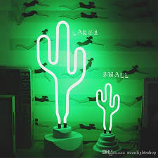 The light fixture attaches seamlessly to the base and is made of a durable plastic that will prevent denting or cracking. 2021 Cactus Neon Light Cactus Neon Sign Table Lamp From Neonlightsshop 28 28 Dhgate Com