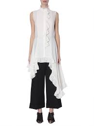 Alexander Mcqueen Alexander Mcqueen Asymmetric Shirt