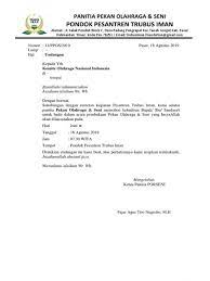 Kop surat, berisi nama dinas/instansi/lembaga/organisasi yang mengeluarkan surat tersebut. 5 Contoh Surat Resmi Dalam Bahasa Sunda Beserta Penjelasan