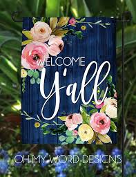Garden Flag Personalized Flag Welcome Flag Welcome Friends Cottage Chic Farmhouse Decor Yard Decor Outd Personalized Garden Flag Garden Flag Stand Garden Flags