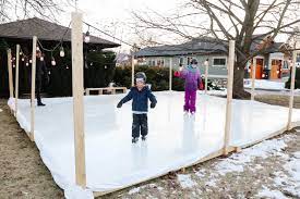 Easy Diy Outdoor Skating Rink - Mama.papa.bubba.