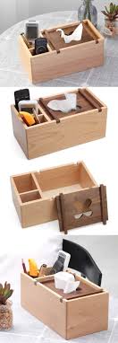 Soft close wooden drawer box organizer pull out under cabinet sliding shelf base kitchen bathroom vanity under sink pull out organizer drawer roll out wood box storage shelve (20 inch (20''w x 22''d)) 4.5 out of 5 stars. Bamboo Wooden Tissue Box Makeup Storage Organizer Iphone Cell Phone Holder Stand Office Desktop Wooden Tissue Box Makeup Storage Wooden Vanity Organization Diy