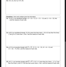 Unit 4 right triangles, pythagorean theorem practice test. Unit4 Congruent Triangles Hw 1 Classifying Triangles Gina Wilson All Things Algebra 2014 Brainly Com