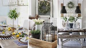 A blue ocean dining room creates a cool and airy space in the house, making people feel relaxed. Diy Farmhouse Style Dining Room Centerpieces Ideas Home Decor Interior Design Flamingo Mango Youtube