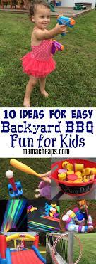 10 Ideas For Easy Backyard Bbq Fun For Kids Mama Cheaps Backyard Bbq Party Bbq Birthday Party Backyard Bbq Birthday Party