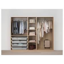 Pax Wardrobe White Repvag White Stained Oak Veneer Ikea Pax Wardrobe Ikea Wardrobe Ikea Pax Wardrobe
