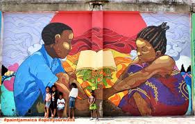Jamaica Street Art Paint Jamaica Kingston Street Art Graffiti Jamaican Art Street Art