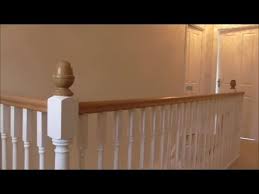 I am cheap but this. Staircase Walls Farrow Ball Modern Emulsion Slipper Satin No 2004 Youtube