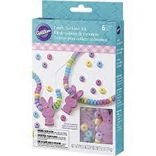Wilton Industries Easter Bunny Candy Necklace Kit Candy Necklaces Candy Making Supplies Necklace Kits