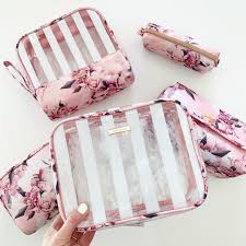 Sophia Joy Rose Gold Cosmetic Travel Bags Walmart Finds Walmart Sophiajoy Makeupbag Cosmeticbag Toiletrybag Makeup Kit Bag Pink Makeup Bag Makeup Bag